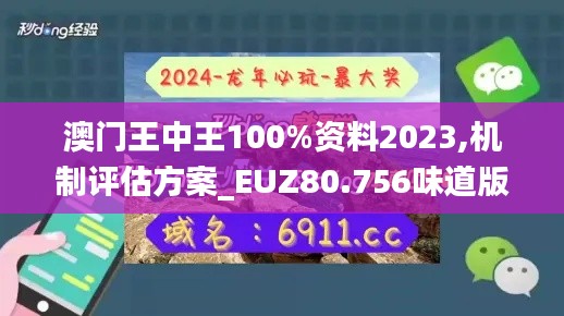 澳门王中王100%资料2023,机制评估方案_EUZ80.756味道版