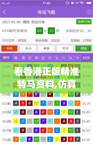 看香港正版精准特马资料,仿真方案实施_EZY9.799DIY版