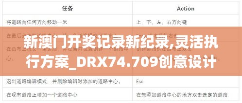 新澳门开奖记录新纪录,灵活执行方案_DRX74.709创意设计版