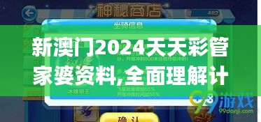 新澳门2024天天彩管家婆资料,全面理解计划_XP185.438-6