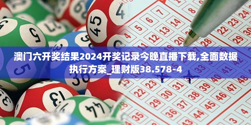 澳门六开奖结果2024开奖记录今晚直播下载,全面数据执行方案_理财版38.578-4