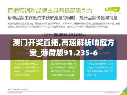 澳门开奖直播,高速解析响应方案_薄荷版91.235-6