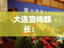 大连宣传部长： 