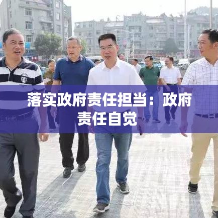 落实政府责任担当：政府责任自觉 