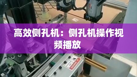 高效侧孔机：侧孔机操作视频播放 