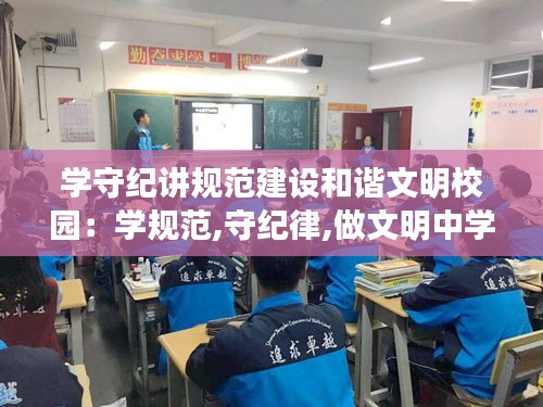 学守纪讲规范建设和谐文明校园：学规范,守纪律,做文明中学生心得体会 