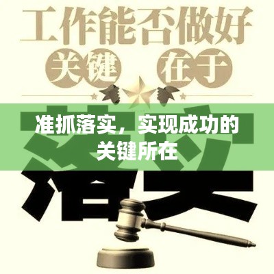 准抓落实，实现成功的关键所在