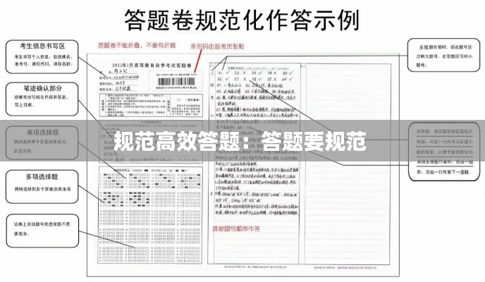 规范高效答题：答题要规范 