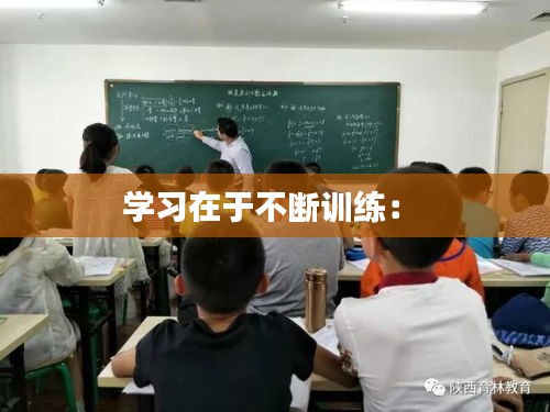 学习在于不断训练： 