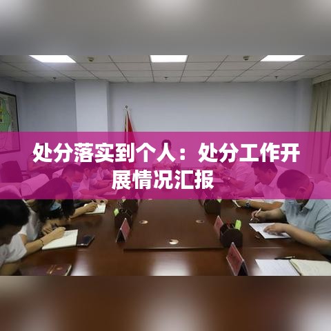 处分落实到个人：处分工作开展情况汇报 