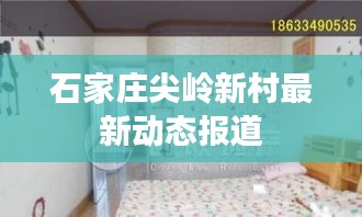 石家庄尖岭新村最新动态报道