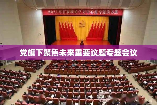 党旗下聚焦未来重要议题专题会议