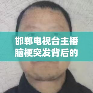 邯郸电视台主播脑梗突发背后的坚韧生命力与社会关怀力量震撼展现