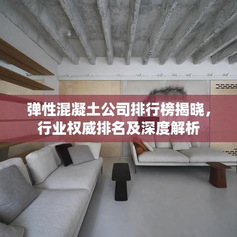 弹性混凝土公司排行榜揭晓，行业权威排名及深度解析