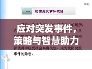 应对突发事件，策略与智慧助力活动无忧处理