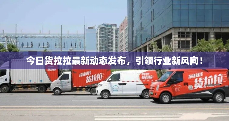 今日货拉拉最新动态发布，引领行业新风向！
