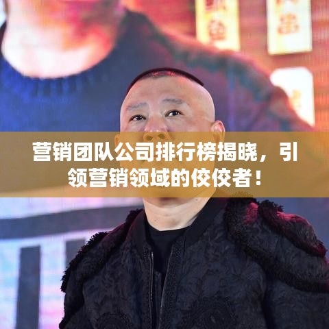 营销团队公司排行榜揭晓，引领营销领域的佼佼者！