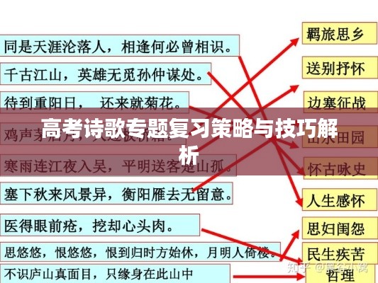 高考诗歌专题复习策略与技巧解析