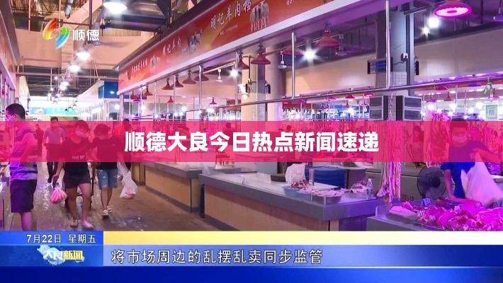 顺德大良今日热点新闻速递