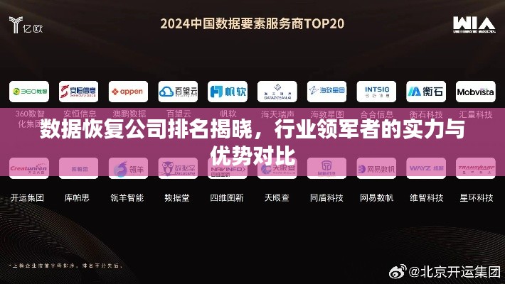 数据恢复公司排名揭晓，行业领军者的实力与优势对比