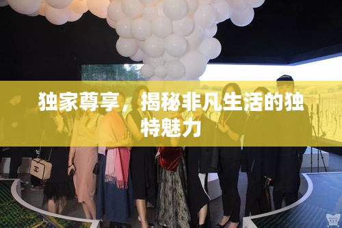 独家尊享，揭秘非凡生活的独特魅力