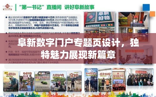 阜新数字门户专题页设计，独特魅力展现新篇章