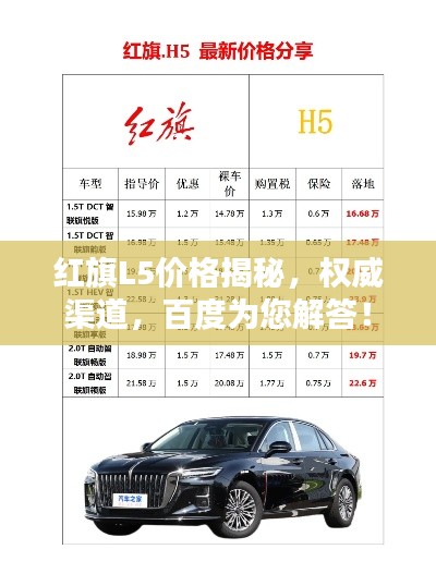 红旗L5价格揭秘，权威渠道，百度为您解答！
