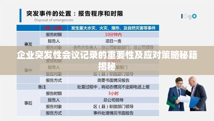 企业突发性会议记录的重要性及应对策略秘籍揭秘