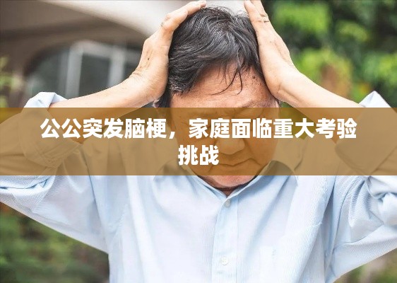 公公突发脑梗，家庭面临重大考验挑战