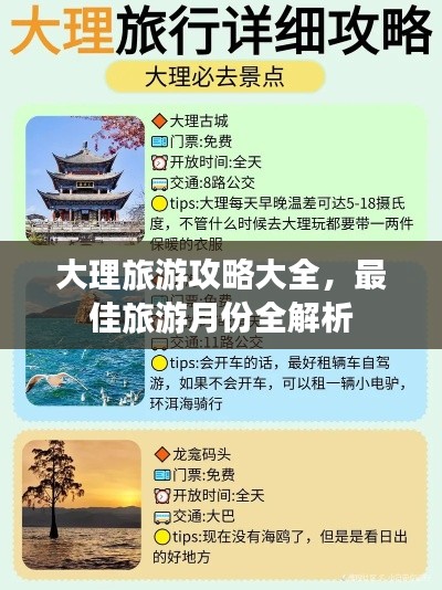 大理旅游攻略大全，最佳旅游月份全解析