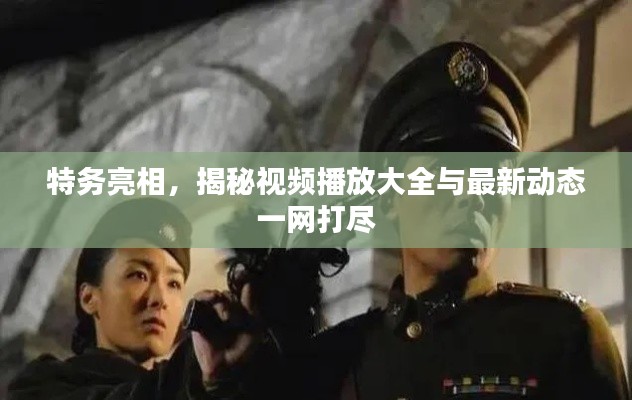 特务亮相，揭秘视频播放大全与最新动态一网打尽