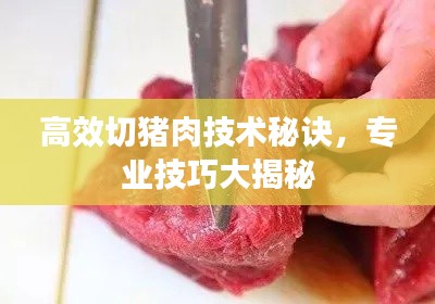 高效切猪肉技术秘诀，专业技巧大揭秘