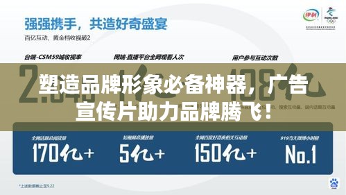 塑造品牌形象必备神器，广告宣传片助力品牌腾飞！