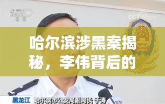 哈尔滨涉黑案揭秘，李伟背后的黑恶势力真相大揭秘