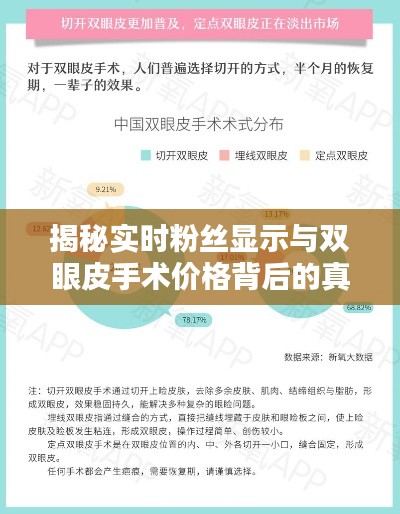 揭秘实时粉丝显示与双眼皮手术价格背后的真相，深度解析与警示