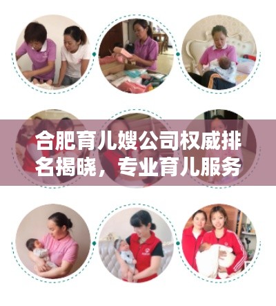 合肥育儿嫂公司权威排名揭晓，专业育儿服务的新标杆