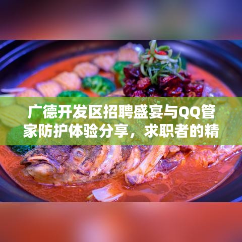 广德开发区招聘盛宴与QQ管家防护体验分享，求职者的精英之选