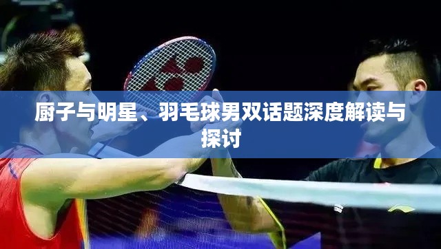 厨子与明星、羽毛球男双话题深度解读与探讨