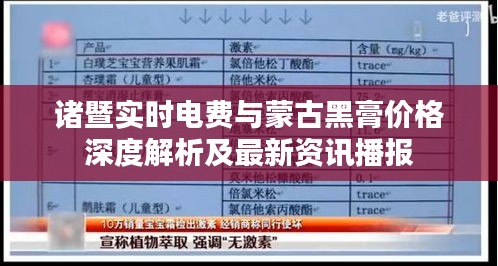 诸暨实时电费与蒙古黑膏价格深度解析及最新资讯播报