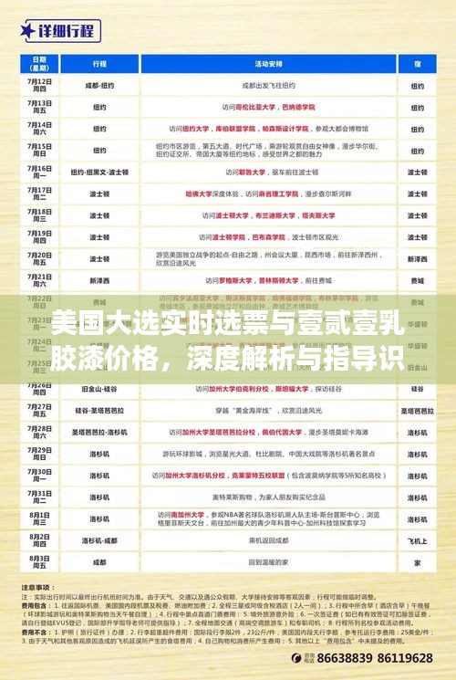 美国大选实时选票与壹贰壹乳胶漆价格,深度解析与指导识别防范虚假宣传