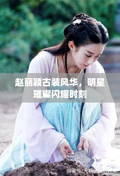 赵丽颖古装风华,明星璀璨闪耀时刻