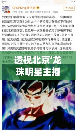 透视北京‘龙珠明星主播’盖章现象,本质、成因与破局之路
