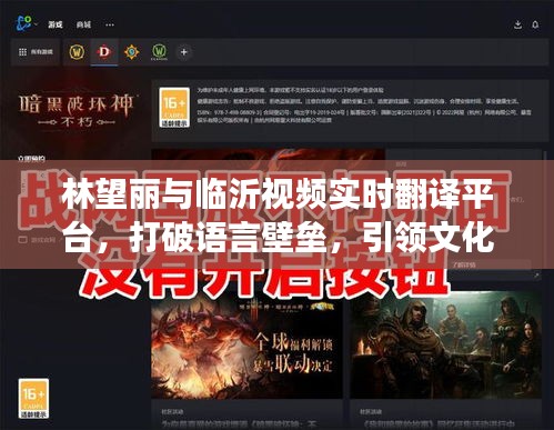 林望丽与临沂视频实时翻译平台,打破语言壁垒,引领文化交流新力量
