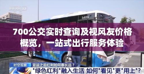 700公交实时查询及视风友价格概览,一站式出行服务体验