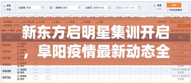新东方启明星集训开启,阜阳疫情最新动态全面解析