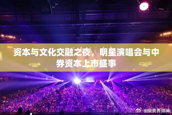资本与文化交融之夜,明星演唱会与中券资本上市盛事