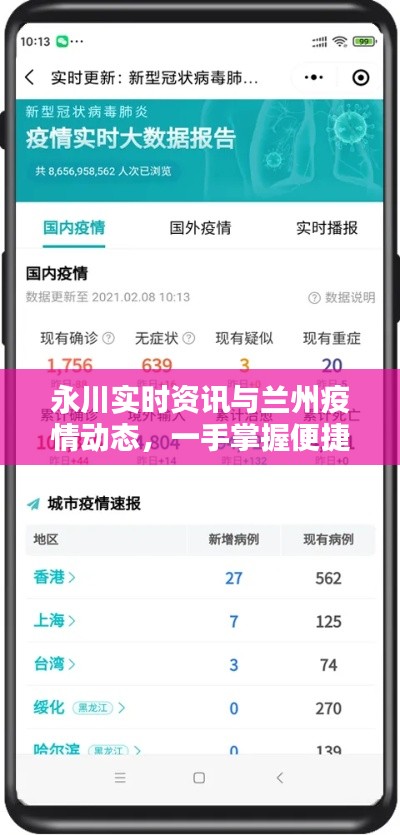 永川实时资讯与兰州疫情动态,一手掌握便捷生活情报