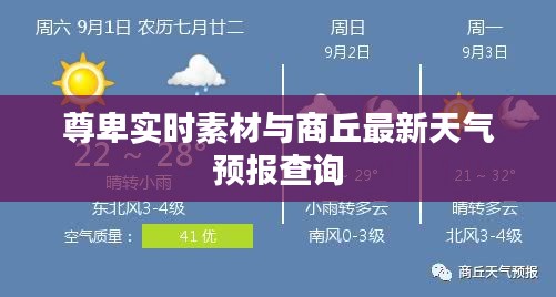 尊卑实时素材与商丘最新天气预报查询