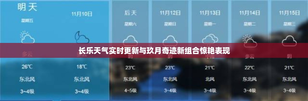 长乐天气实时更新与玖月奇迹新组合惊艳表现