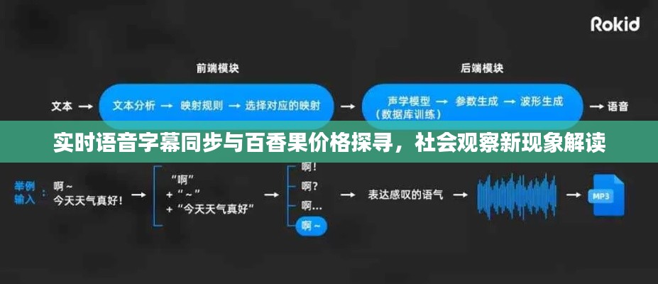 实时语音字幕同步与百香果价格探寻,社会观察新现象解读